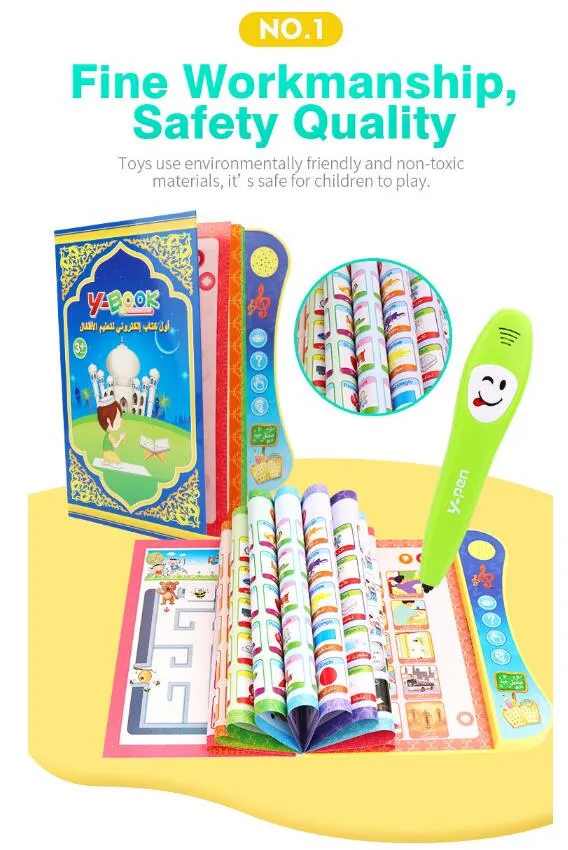 English and Arabic Learning Book with Smart Y-Pen