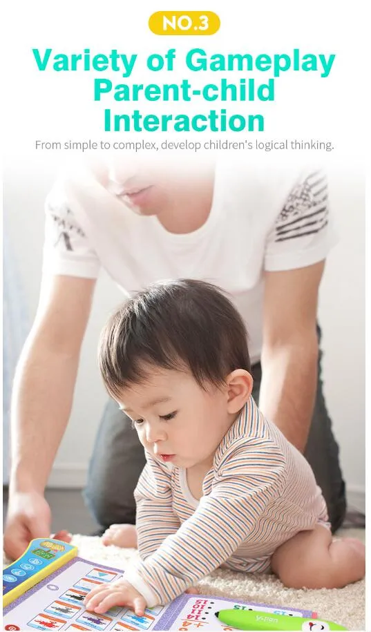 English and Arabic Learning Book with Smart Y-Pen