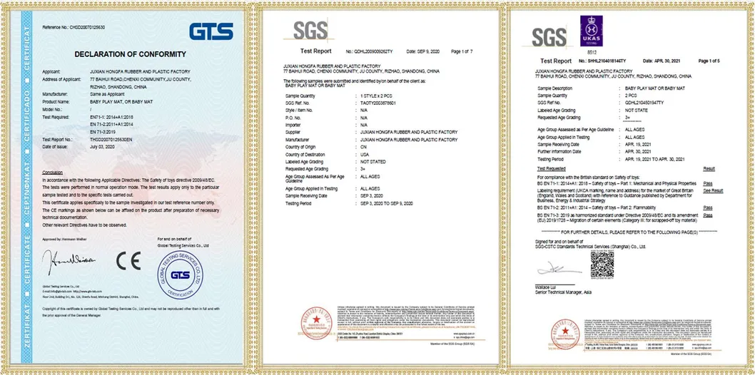 Factory Price XPE Folding Baby Play Mat