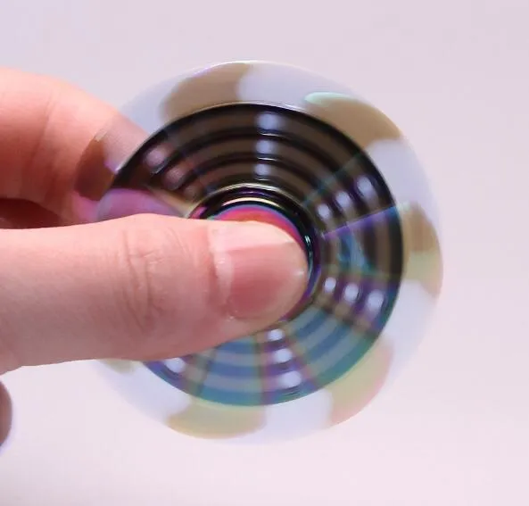 Fidget Spinner Colorful Hand Spinner Decompression Finger Toy