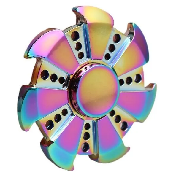 Fidget Spinner Colorful Hand Spinner Decompression Finger Toy