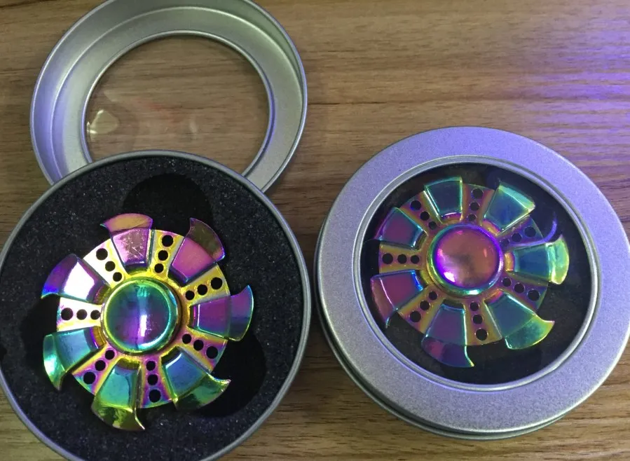 Fidget Spinner Colorful Hand Spinner Decompression Finger Toy