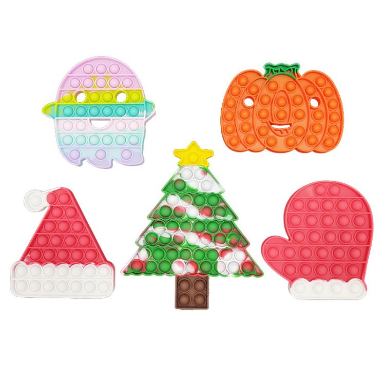 Fidget Toy Push Pop Bubble Sensory Stress Relief Squeeze Toys