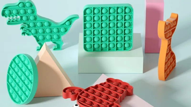 Fidget Toys Anti Stress Push Pop It Bubble Sensory Rainbow Fidget Toyrestore Emotions Stress Reliever Toy for Ocd Anxiety