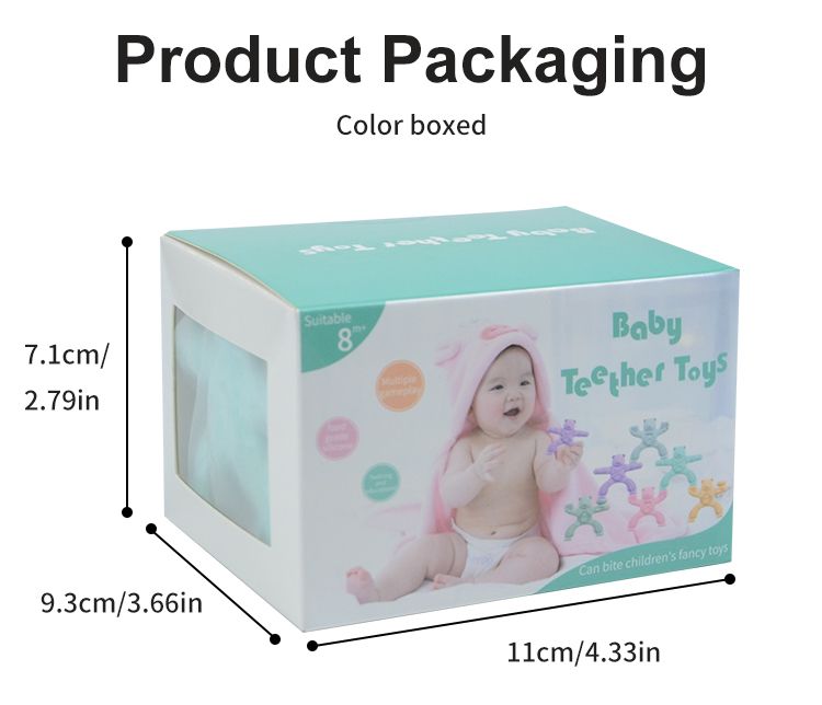 Food Grade Kids Silicone Soft Block Toy Block 6PCS Set Training Game Kit Baby Learning Animals Balance Toys Educational Toys