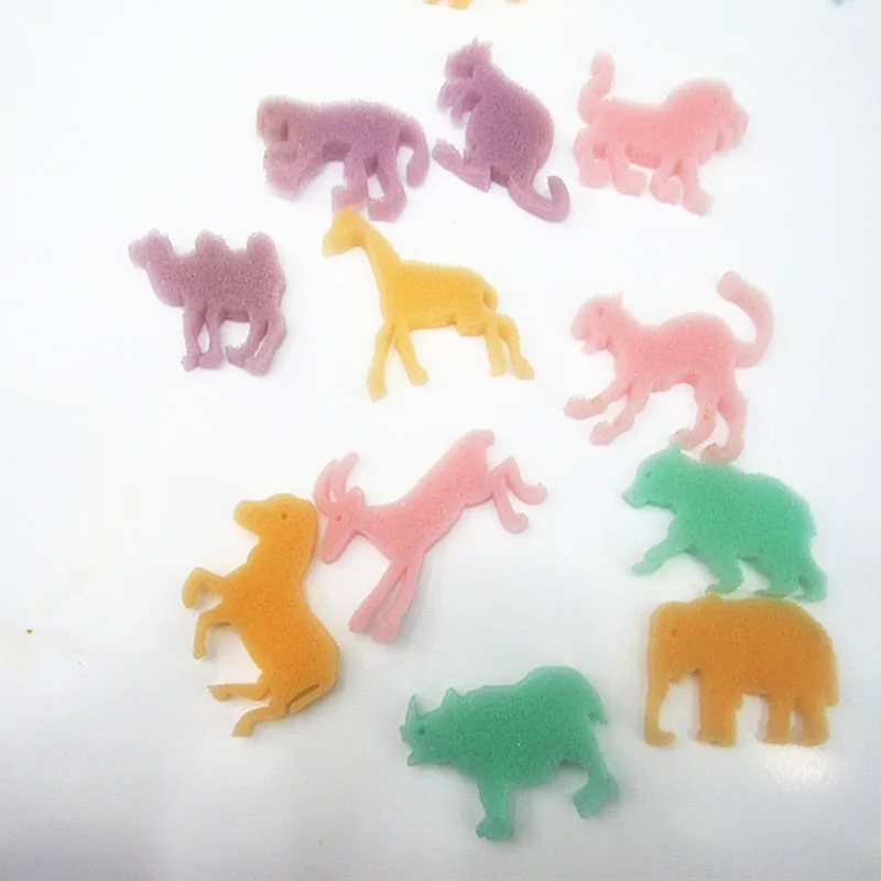 Growing Capsule Creatures Magic Soft Foam Animal Expanding Sponge Kids Toy