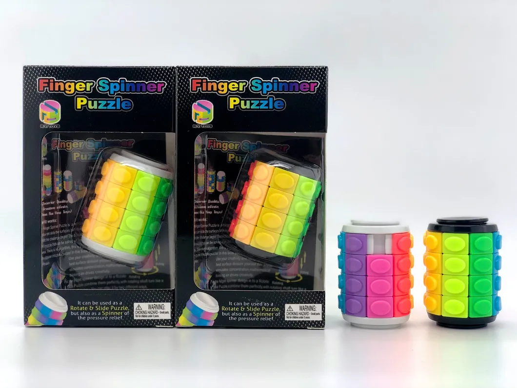 Gyro Puzzle Magic Cube Third Order/Fifth Order/Seventh Order Black and White Mixed