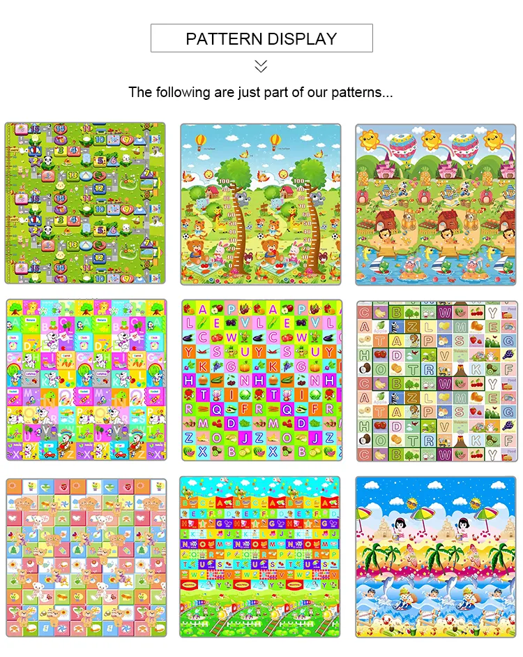 High Quality Educational Alphabet Mat for Babies