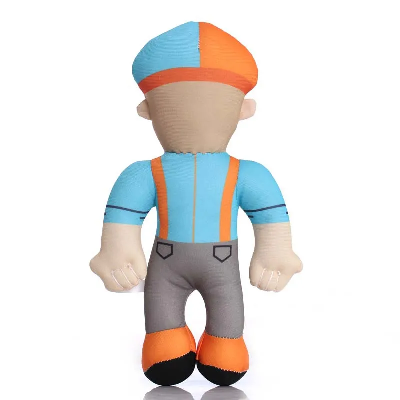 High Quality Wholesale Stock of Blippi Plush Figurine Humanoid Plush Toy Doll