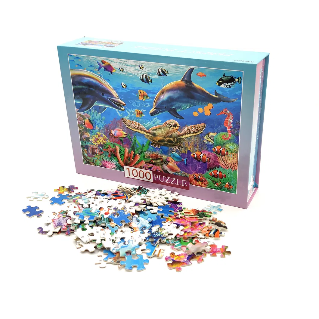 Inventory Wholesale Universe Spacecraft Decompression Puzzle 1000 Pieces Jigsaw Adult Kids
