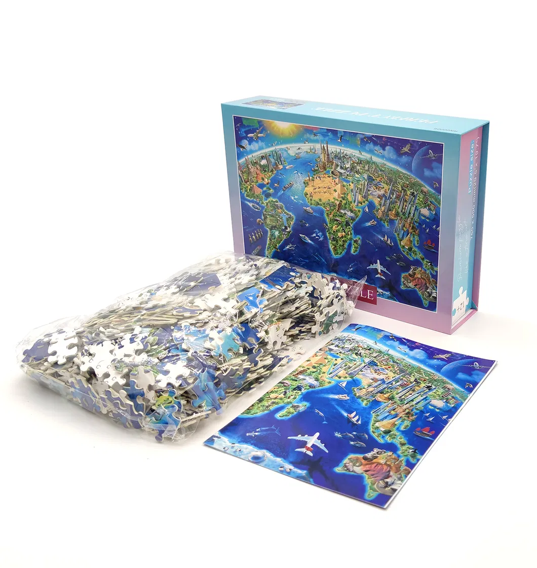 Inventory Wholesale Universe Spacecraft Decompression Puzzle 1000 Pieces Jigsaw Adult Kids