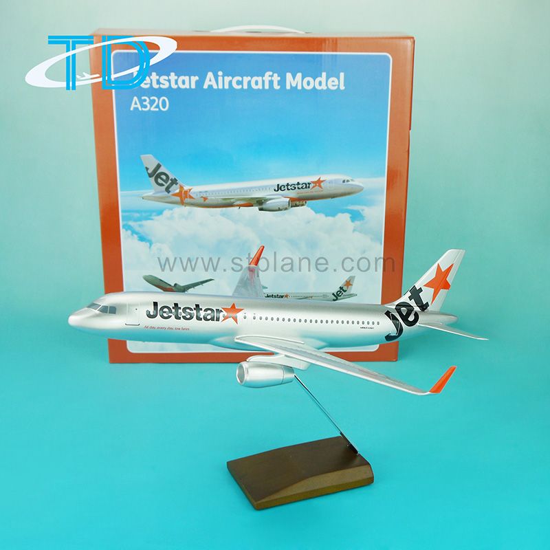 Jetstar A320neo Airplane Model Desktop Decoration