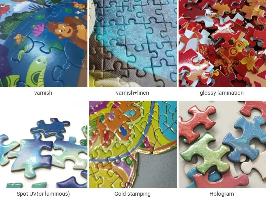 Jigsaw Wood Cutting Wholesale Jigsaw Puzzle Printer Manufacturer for Boys and Girls Gift