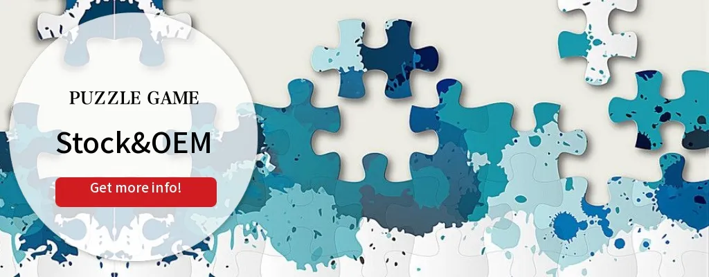 Jigsaw Wood Cutting Wholesale Jigsaw Puzzle Printer Manufacturer for Boys and Girls Gift