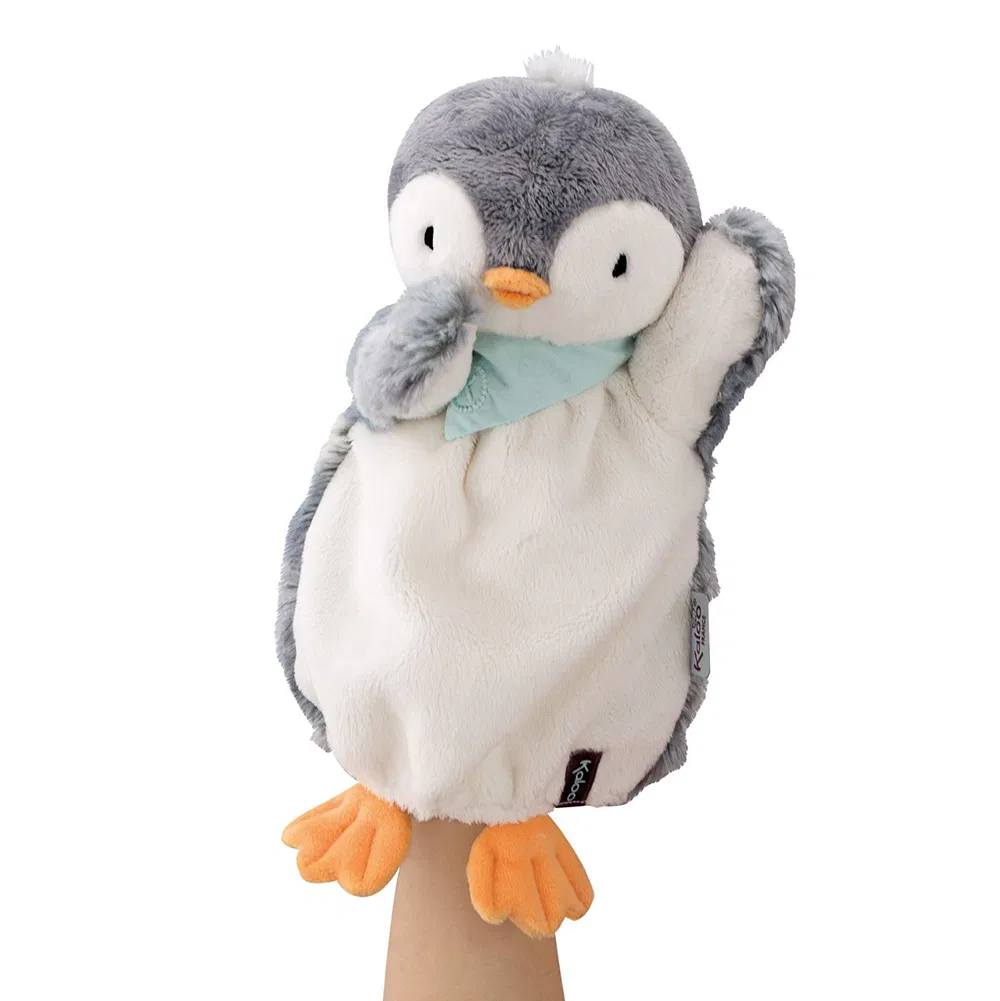 Kaloo Doudou Hand Puppet Penguin Elephant Donkey Soft Toy Baby