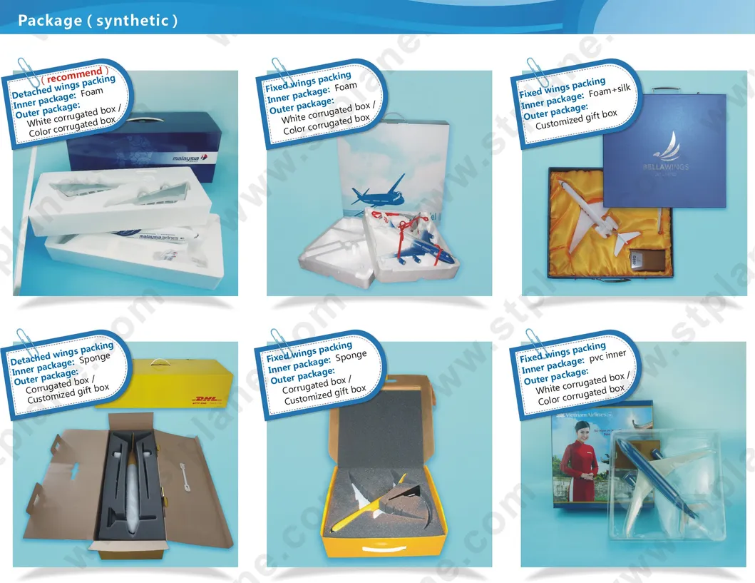 Kbz 1: 100 Scale Atr72-600 Resin Aircraft Model