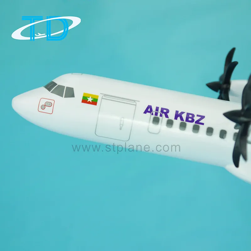 Kbz 1: 100 Scale Atr72-600 Resin Aircraft Model