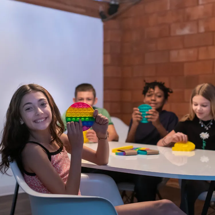 Leisure Entertainment Children Play Bubble Silicone Pressing Pop Its Fidget Toys