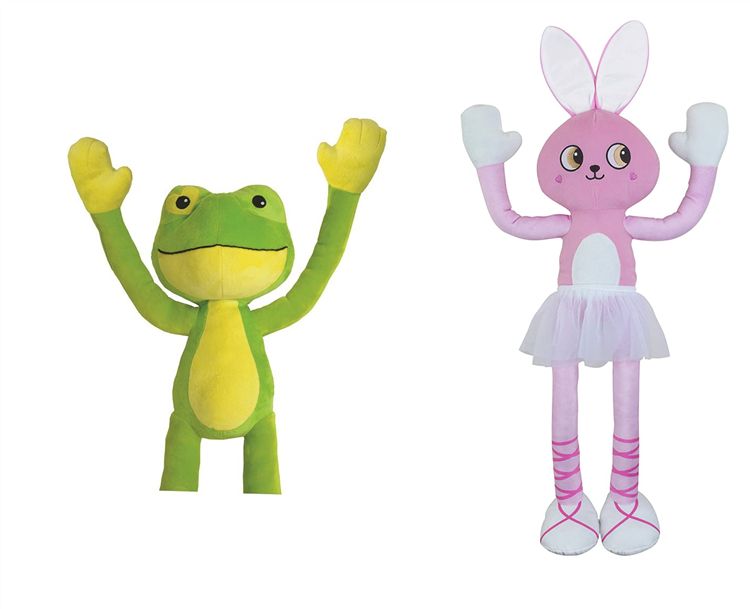 Long Plush Dog Animal Stetchkins Soft Kids Dancing Play Toy