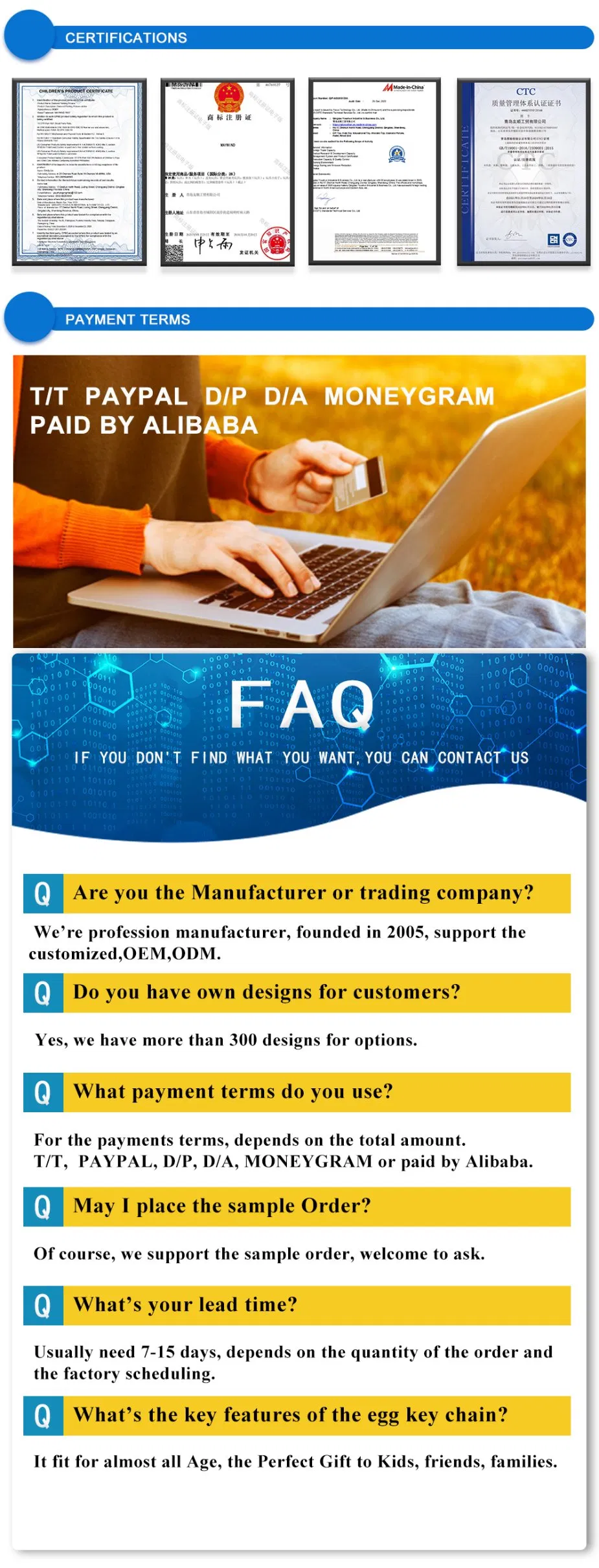 Manufacturer DIY Educational Sewingn Kit Mirror Key Chain Toy Flower Keychain Toys for Kid Girls Boys Gift