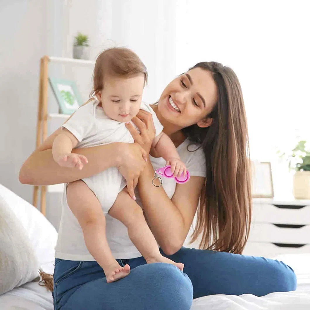 Mini Push Pop Bubble Fidget Sensory Toys Mini Keychain Simple Dimple Fidget Help Restore Emotions Gift for Adult Kids