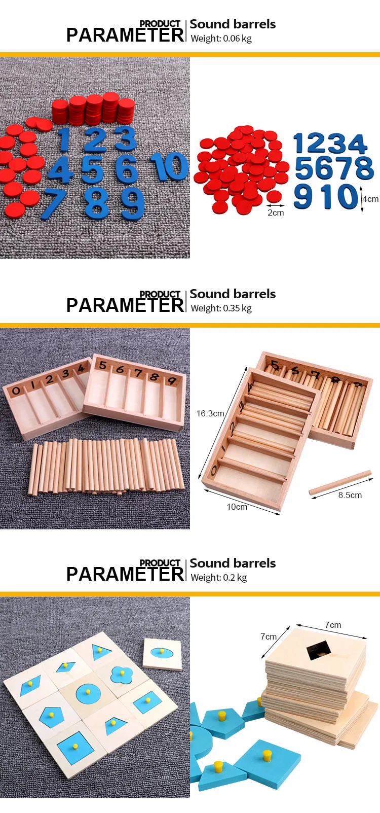 Montessori Learning Materials Wooden Small Moveable Alphabet Language Objects with Box
