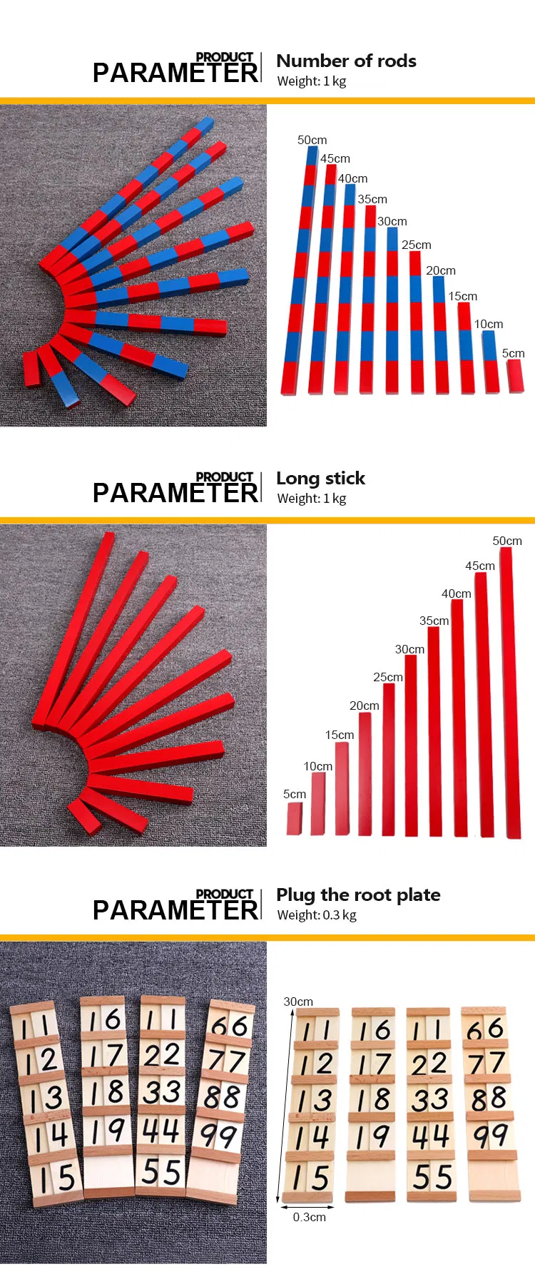 Montessori Learning Materials Wooden Small Moveable Alphabet Language Objects with Box