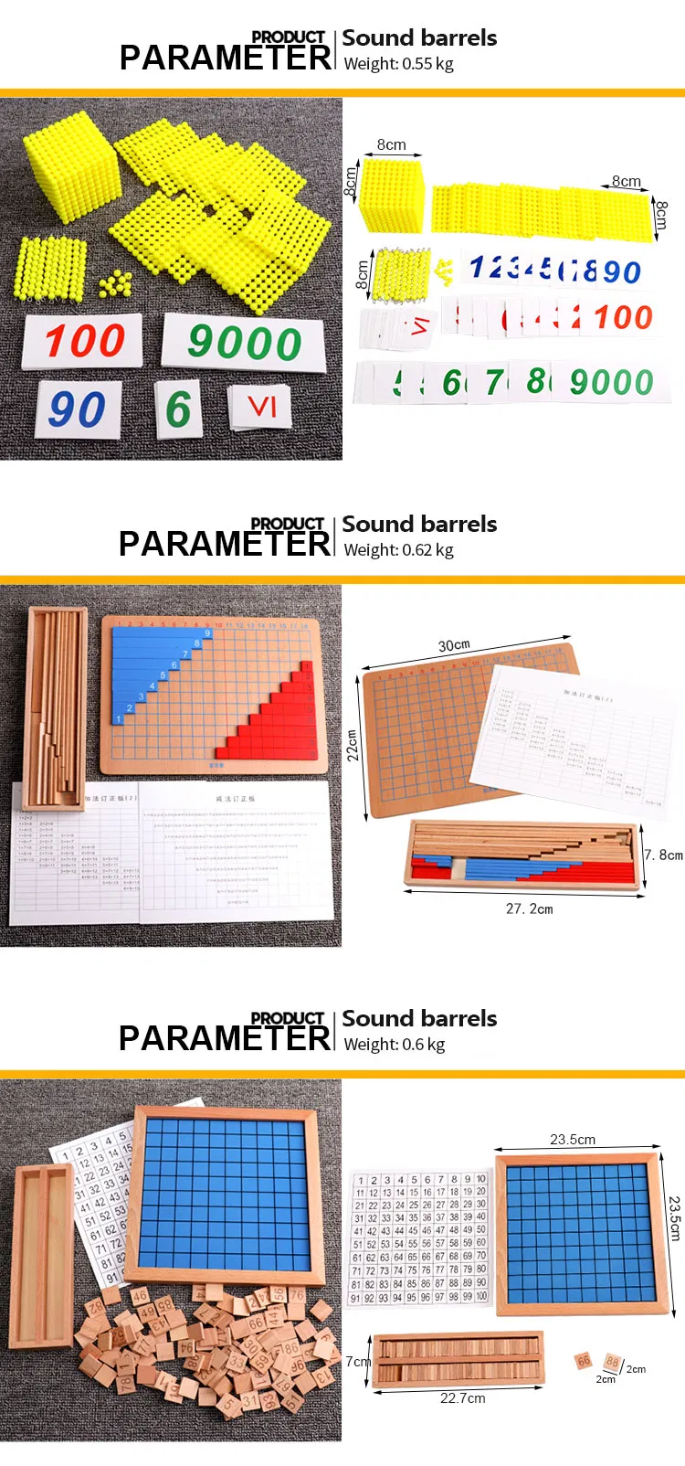 Montessori Learning Materials Wooden Small Moveable Alphabet Language Objects with Box
