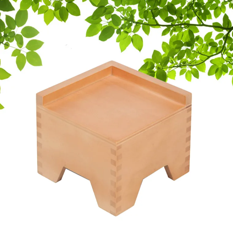 Montessori Material - Pink Tower Stand Sensorial Practise Montessri School Wooden Cubes Toys