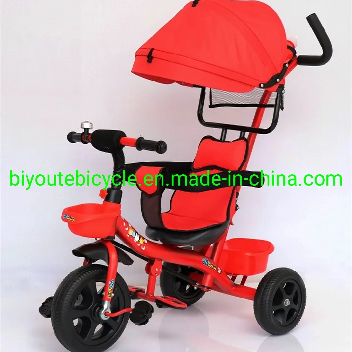 Multi-Function New Model EVA & Rubber Wheels Kids Tricycle Baby Tricycle