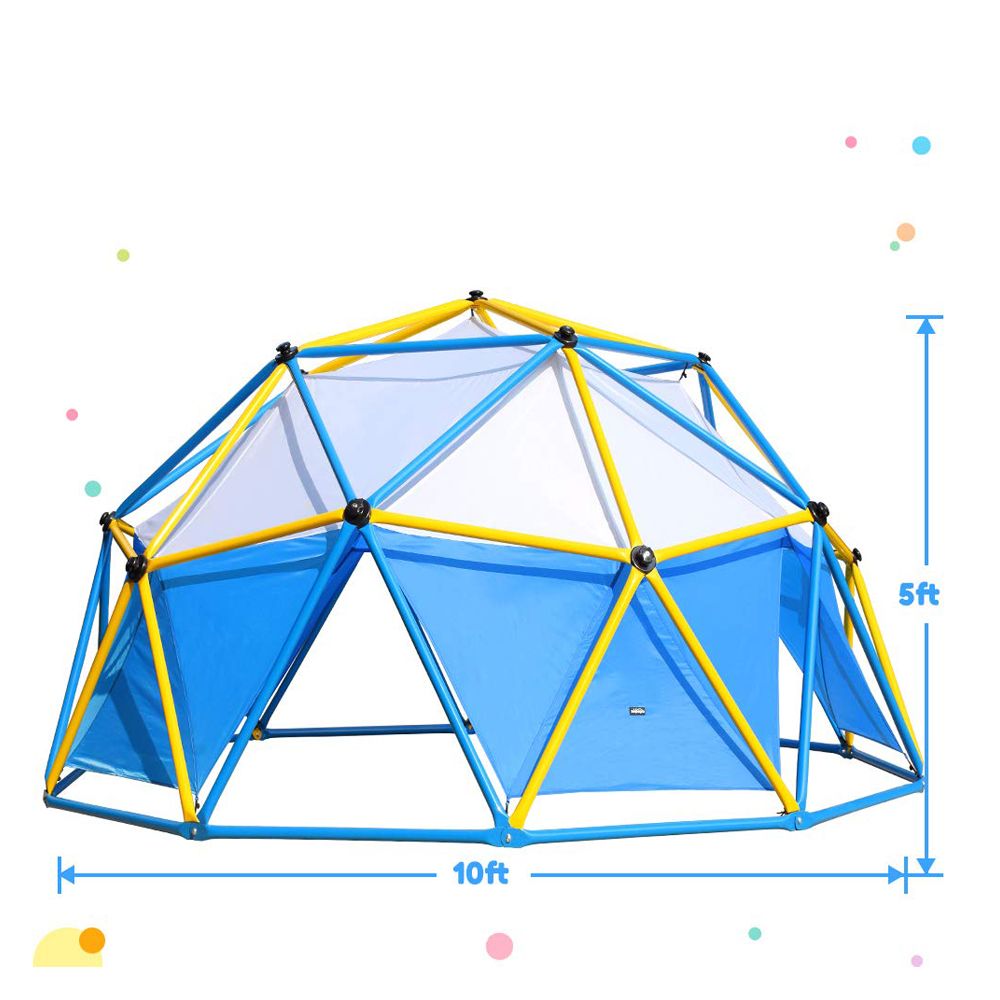 Multi-Size Outdoor Gym Toy Domes Climber Frame Climbing Dome for Children Play with Swing Tent and Cover Super Fun