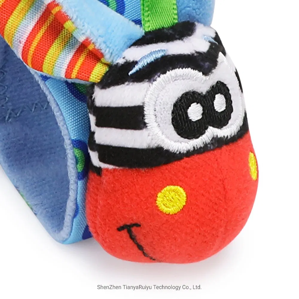 Newborn Plush Sock Baby Toy Socks Animal Cute Cartoon Baby Rattles