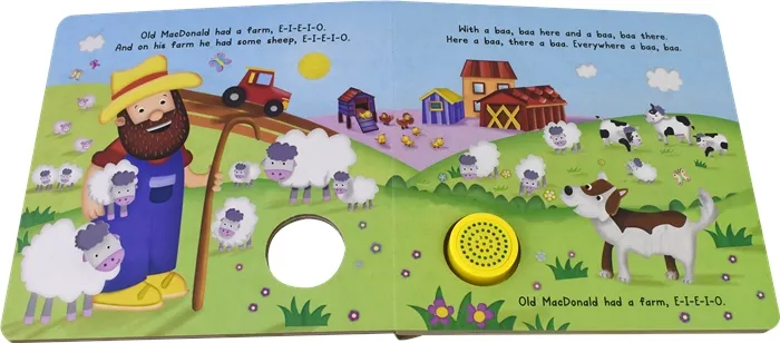 Nice Talking Book Sound Book for Schoolboy Sound Module for Book