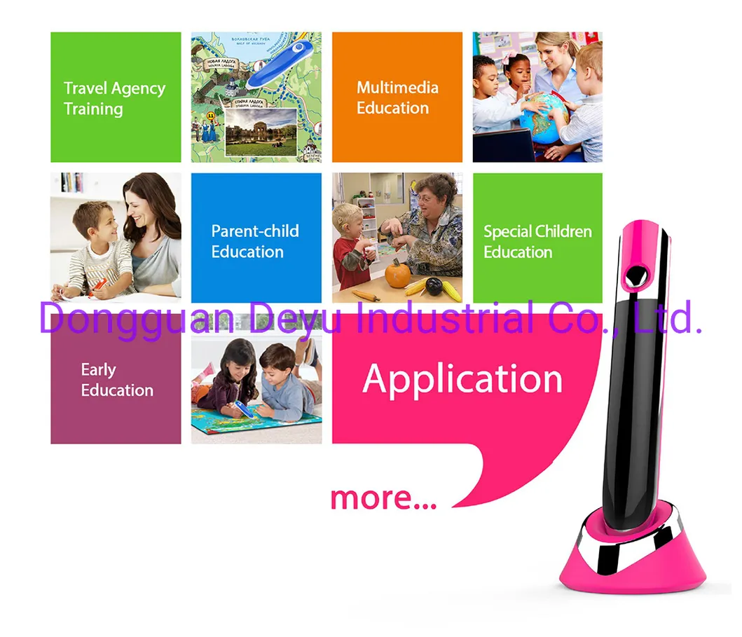 OEM Digital Pen/Smart Reading/Talking Pen/Speaking Pen/Say Pen/Sound Pen for Children Learning with English Sound Books/Sound Poster/Sound Picture