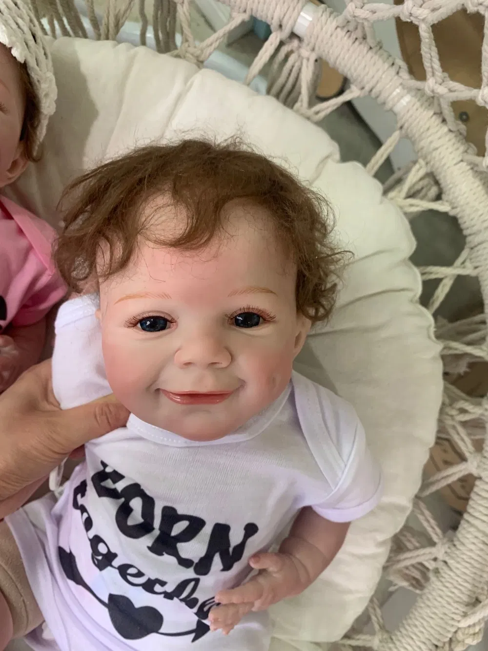 Original New Face Super Sweet Bebe Doll Reborn Baby Twins Lifelike Very Soft Touch Flexible Collectibles 100% Hand-Made