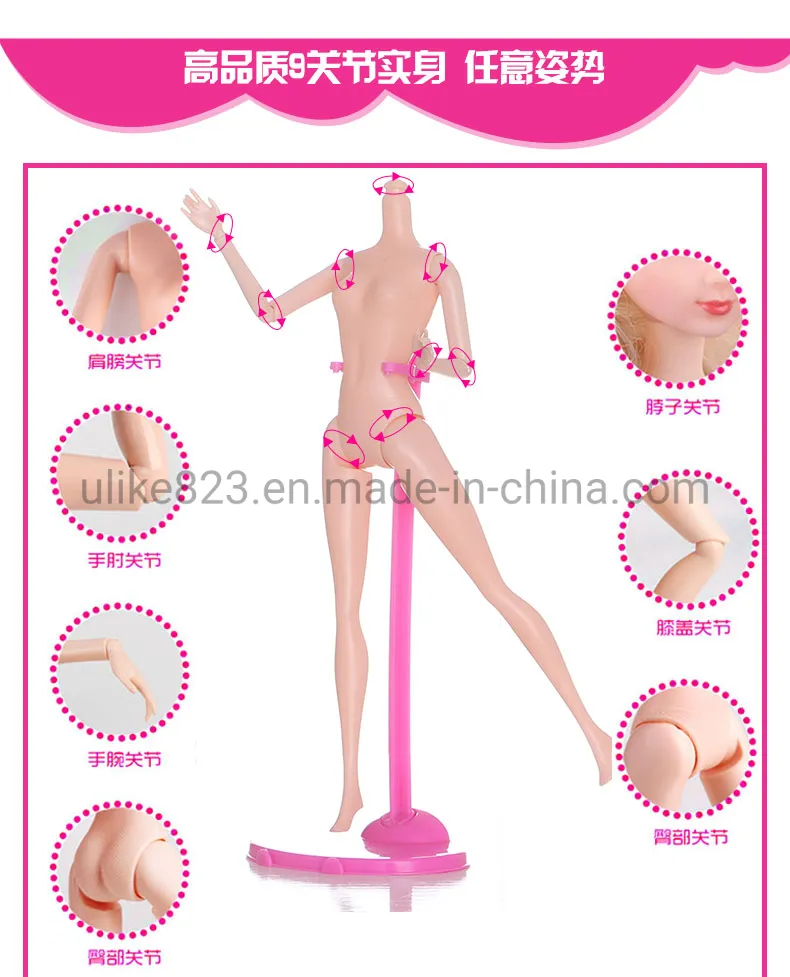 Plastic Fashion 14 Inch Elsa and Anna Dolls Toy Princess Dolls Elsa Doll for Girls