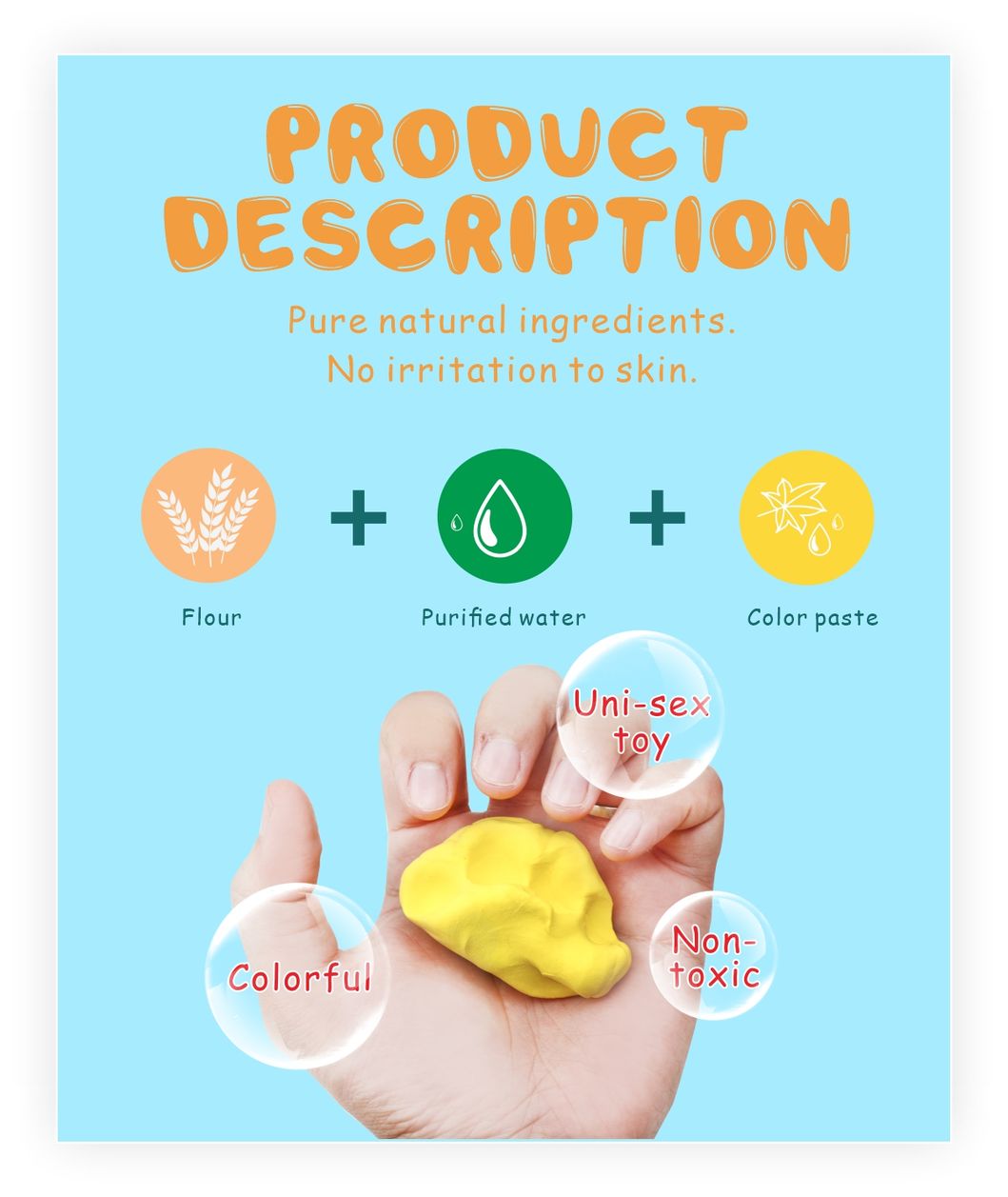 Play Dough Noodle Machine for Pretend Cooking Play