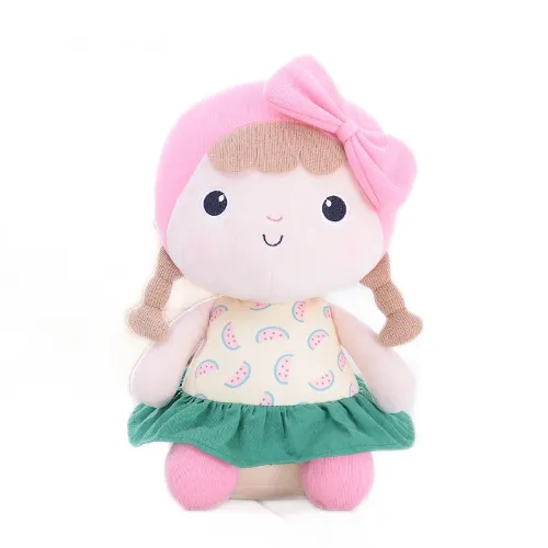 Pretty Girl Baby Plush Toys Kawaii Baby Appease Stuffed Doll