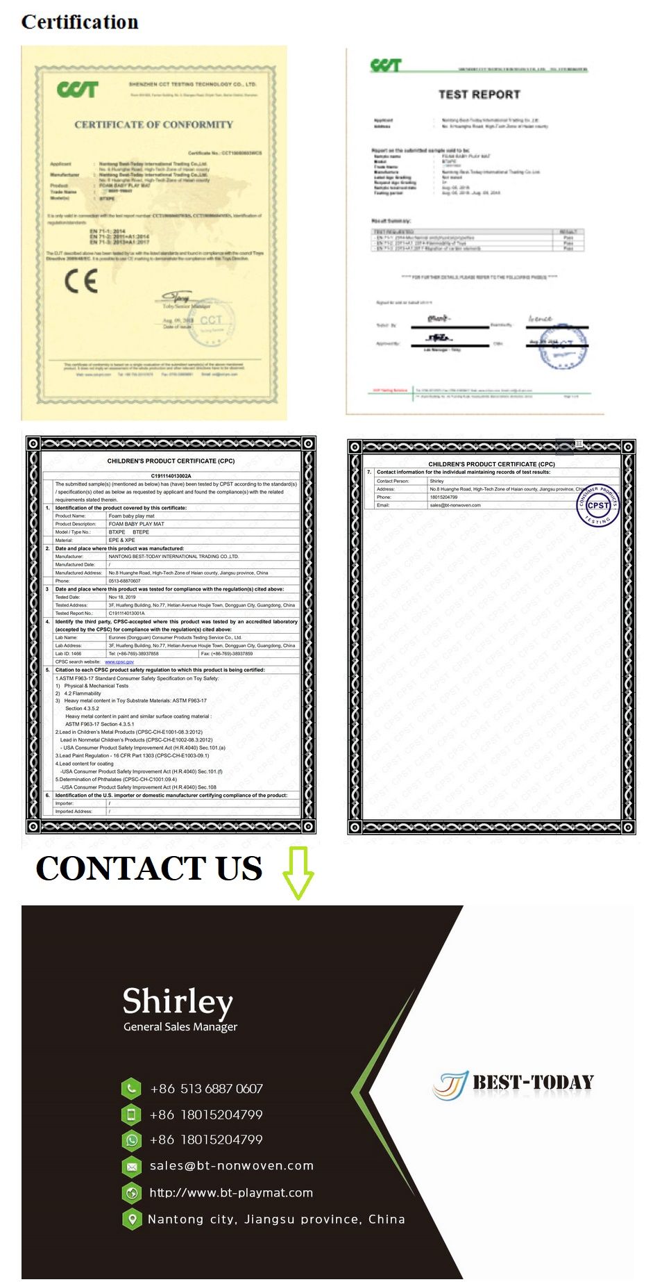 Puzzle Toy 2cm Baby Play Mat XPE Foam Waterproof Children′s Carpet Crawling Pad Living Room Activity Floor Mat XPE Puzzle Mats