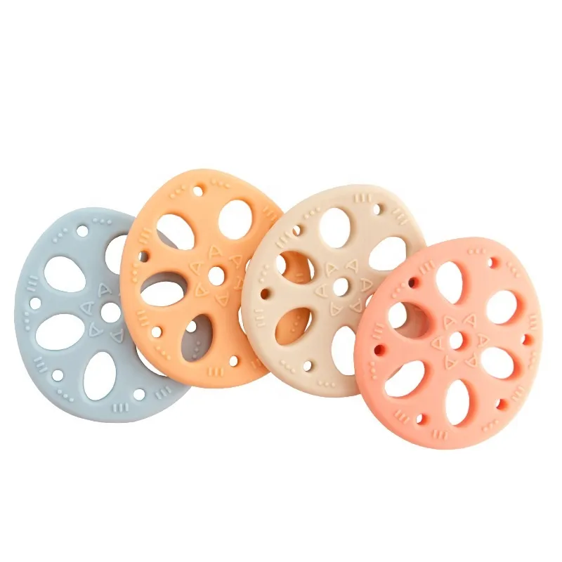 Rubber Manufacturer Non-Toxic BPA Free Food Grade Silicone Baby Teether Toys Soft Pendant Animal Toy Soothing Teething Toy