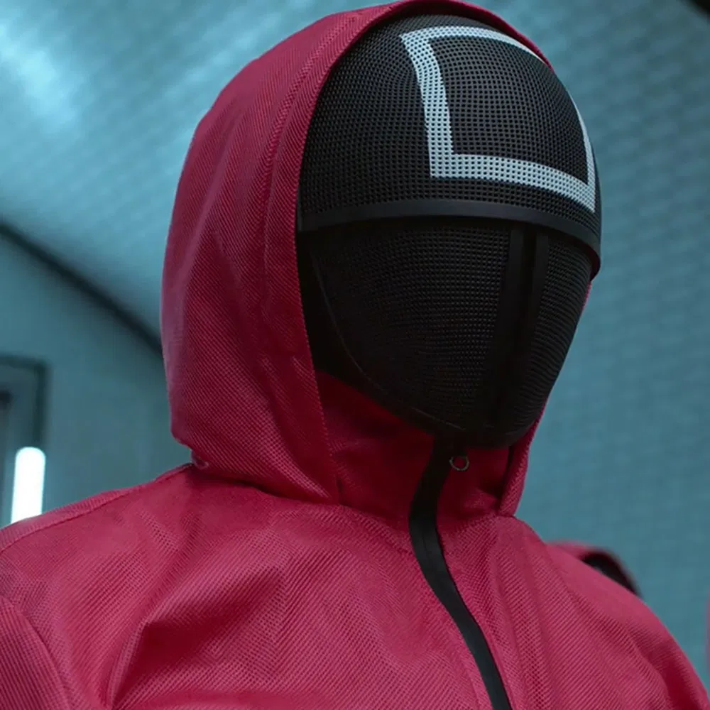 Sexy Meow Korean TV Hot Sale Squid Game Jumpsuit Cosplay Uniform Halloween Carnival Party Red Costume Jumpsuit Belt Gloves 3 Pcssexy Meow Korean TV Hot Sale