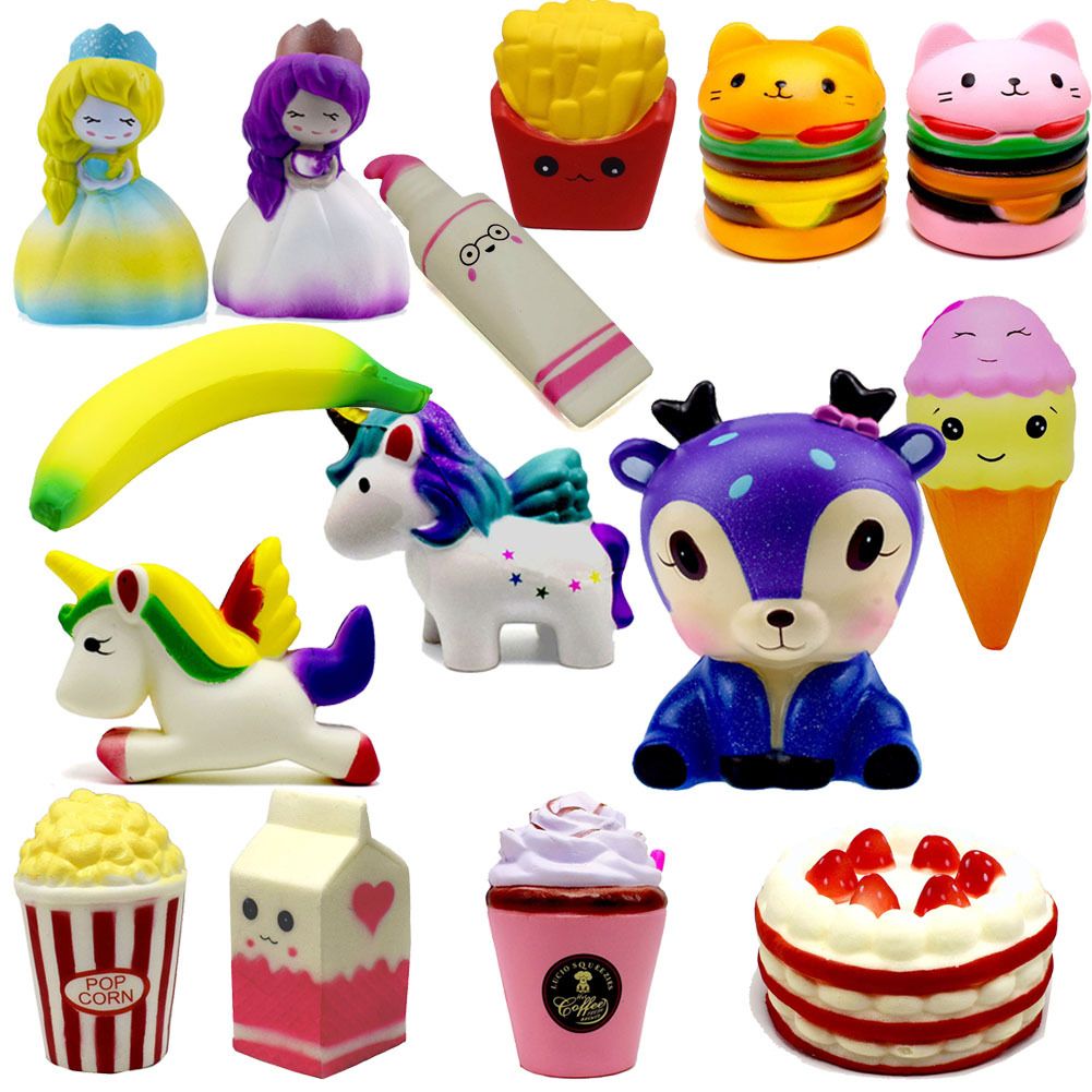 Soft Slow Rising Squishies Scented Squishy Coffee Cup Squeeze Kids Learning Educational Toys