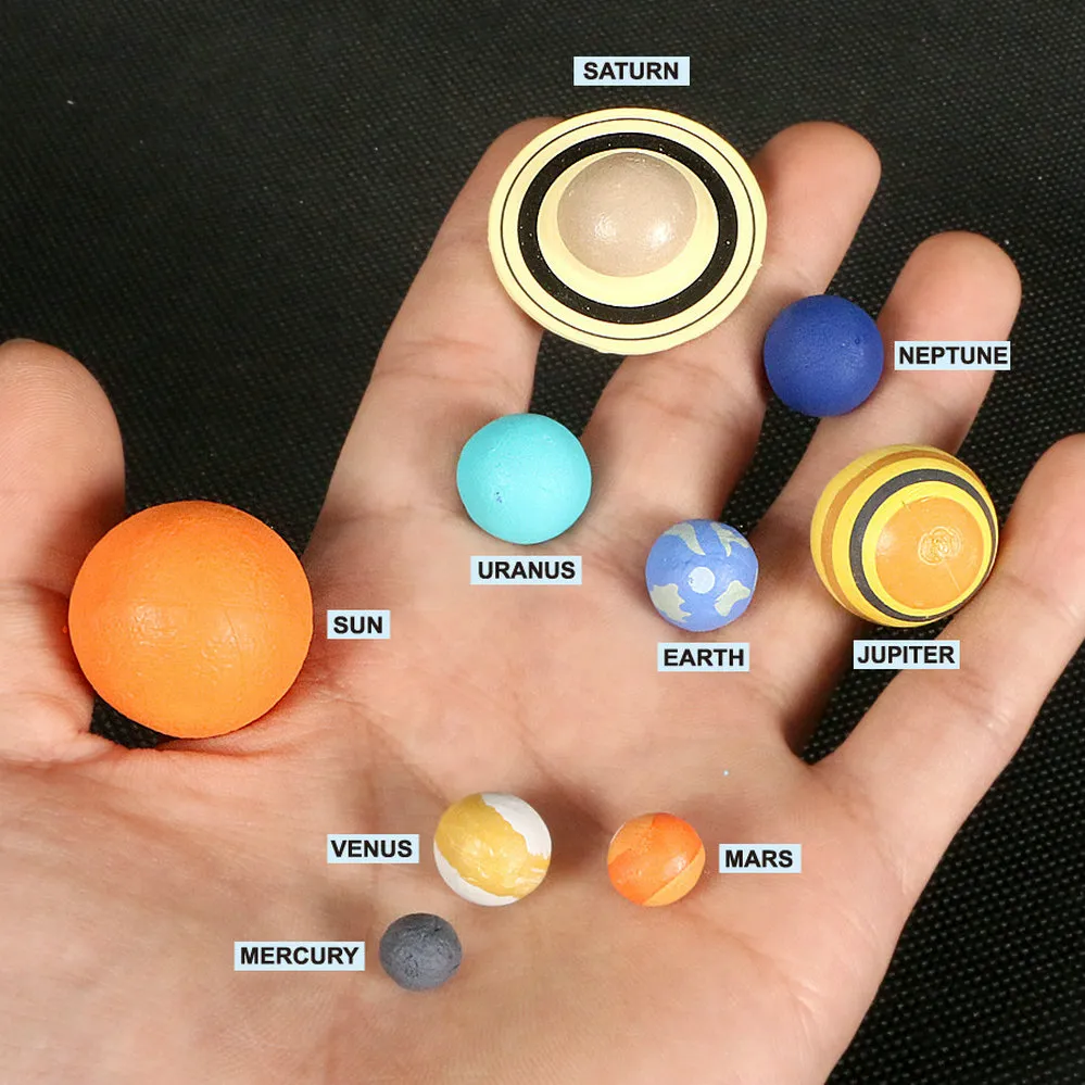Solar System Nine Planets Model Science and Education Toys