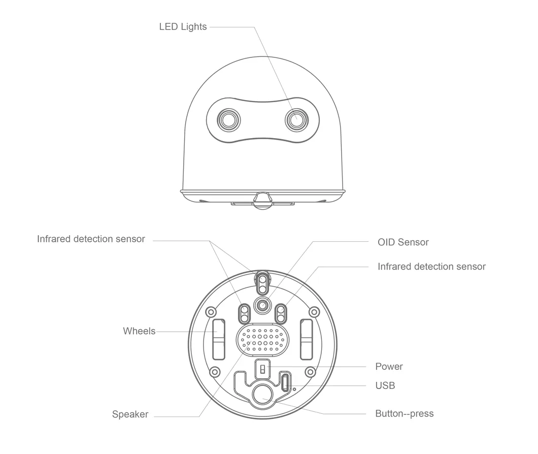 Stem Education Learning Resources Coding Robot Programming Smart Electronic Robot Kids Toys Preschool Tools