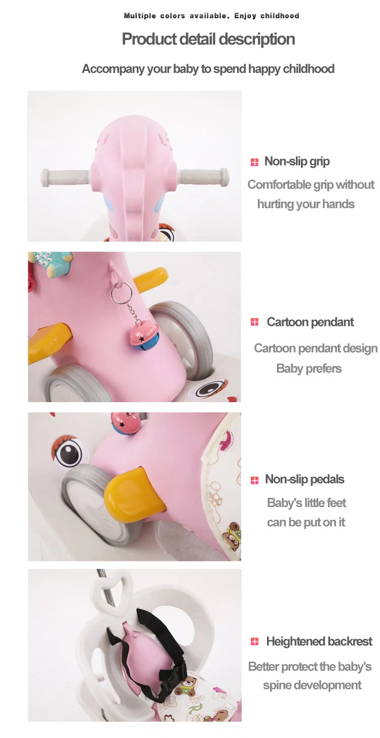 The Supplier Sells Three in One Baby Horse Rocking Toys
