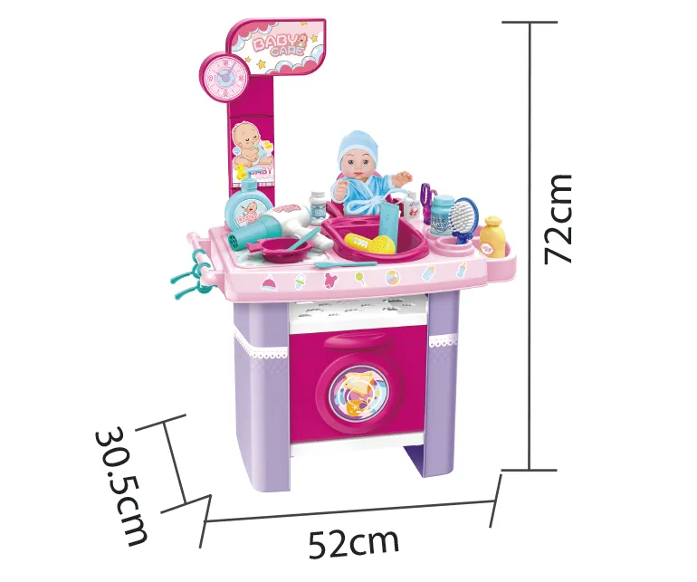 Toy Doctor Kit Baby Care Pretend Play Set Plastic Doctor Toys for Kids