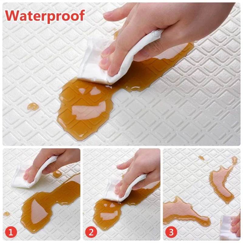 Waterproof Baby Foldable Play Mat Children Kids Playmat