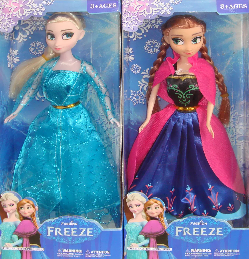 Wholesale Frozen Movie Frozen Doll Elsa Dolls Girls Toy Plastic Toys