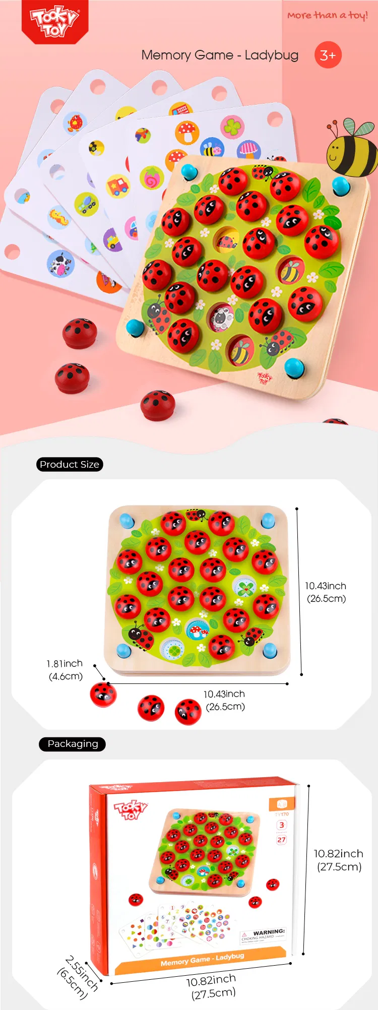 Wholesale Wooden Sensorial Montessori Material Product Educational Toys for Kids