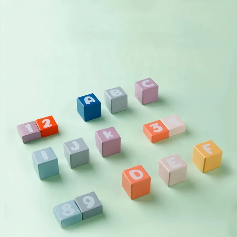 Wooden Blocks Children′s Toys 3-6 Years Old Baby Multifunctional Puzzle Spell Building Blocks Toys Boys and Girls